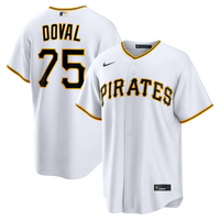 Pittsburgh Pirates Camilo Doval White Home Replica Jersey