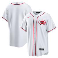 Cincinnati Reds White Home Big & Tall Replica Jersey