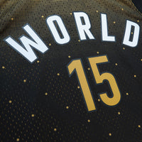 NBA Nikola Jokic 2016 World Authentic Jersey All-Star - Black/Gold