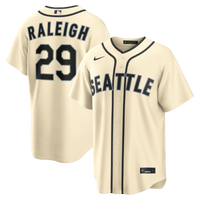 Seattle Mariners Cal Raleigh Cream Alternate Replica Jersey