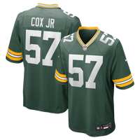 Green Bay Packers Brenton Cox Jr. Green Game Jersey