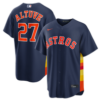 Houston Astros Jose Altuve Navy Alternate 2 Replica Jersey