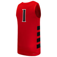 #1 Red Cincinnati Bearcats Replica Basketball Jersey
