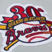 Atlanta Braves Fred McGriff Gray 1995 Throwback Authentic Jersey