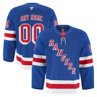 New York Rangers Royal Home Authentic Pro Custom Jersey