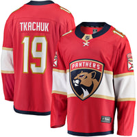 Florida Panthers Matthew Tkachuk Red Home Breakaway Player Jersey