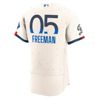 Los Angeles Dodgers Freddie Freeman Cream City Connect Authentic Sponsor Patch Jersey