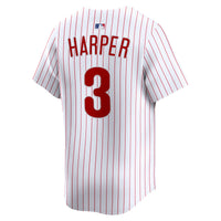 Philadelphia Phillies Bryce Harper White Home Limited Player Jersey