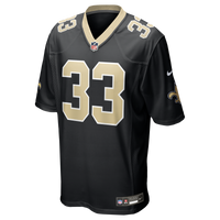 New Orleans Saints Jonas Sanker Black Team Game Jersey
