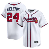 Atlanta Braves Jarred Kelenic White Home Limited Player Jersey