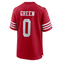 San Francisco 49ers Renardo Green Scarlet Game Jersey