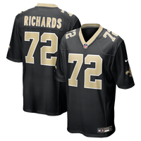 New Orleans Saints Asim Richards Black Team Game Jersey