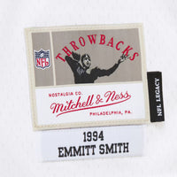 Dallas Cowboys Emmitt Smith White 1994 Alternate Legacy Replica Jersey