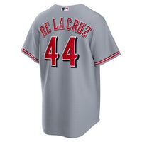 Cincinnati Reds Elly De La Cruz Gray Road Replica Jersey