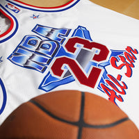 NBA All-Star East Michael Jordan 1991 Authentic Jersey - White