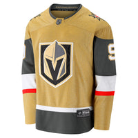Vegas Golden Knights Jack Eichel Gold Home Breakaway Jersey