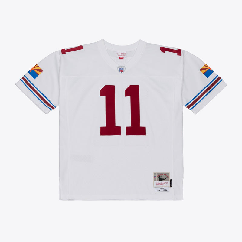Arizona Cardinals Larry Fitzgerald White Big & Tall 2004 Legacy Retired Player Jersey