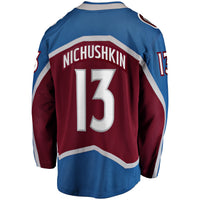 Colorado Avalanche Valeri Nichushkin Burgundy Breakaway Player Jersey