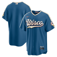 Milwaukee Brewers Mineral Blue 2026 City Connect Stadium Jersey