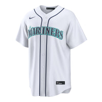 Seattle Mariners Dominic Canzone White Home Replica Jersey