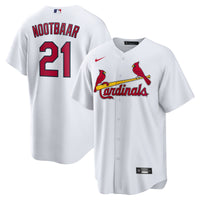 St. Louis Cardinals Lars Nootbaar White Home Replica Jersey