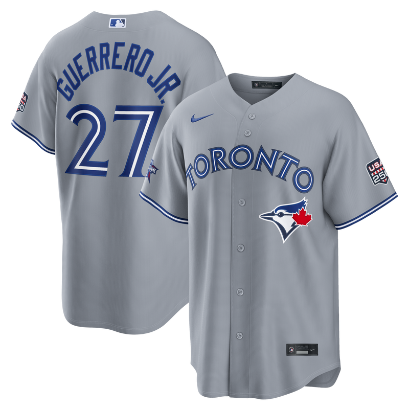 2026 All-Star Game Toronto Blue Jays Vladimir Guerrero Jr. Gray Replica Jersey