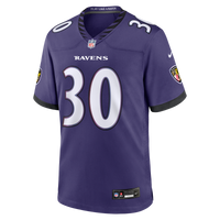 Baltimore Ravens Ryan Eckley Purple Team Game Jersey