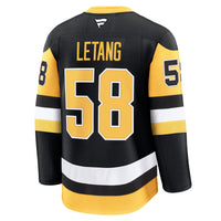 Pittsburgh Penguins Kris Letang Black Home Premium Jersey
