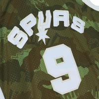 San Antonio Spurs Tony Parker 2000 Ghost Camo Swingman Jersey - Green