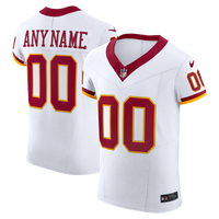 Washington Commanders White Vapor F.U.S.E. Elite Custom Jersey