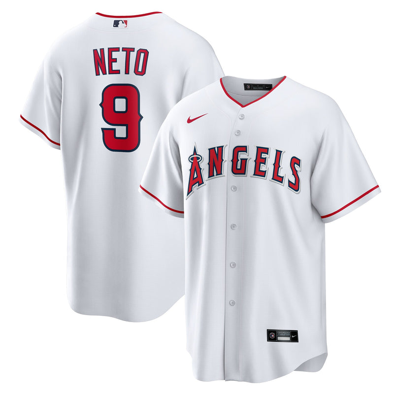 Los Angeles Angels Zach Neto White Home Replica Jersey