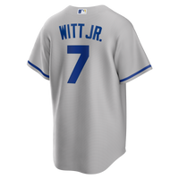Kansas City Royals Bobby Witt Jr. Gray Road Replica Jersey