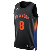 New York Knicks Statement Edition Jersey - Black - OG Anunoby