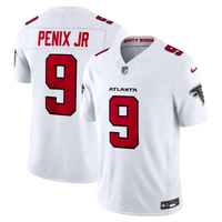 Atlanta Falcons Michael Penix Jr. White Vapor F.U.S.E. Stitched Limited Jersey