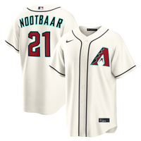 Arizona Diamondbacks Lars Nootbaar Cream Home Replica Jersey