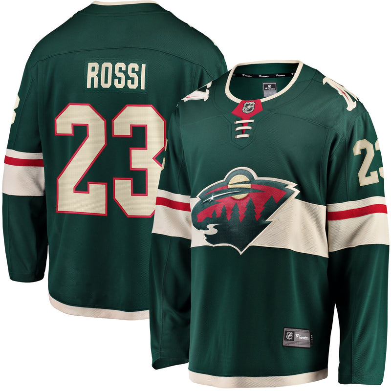 Minnesota Wild Marco Rossi Green Home Breakaway Player Jersey