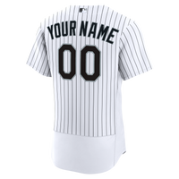 Chicago White Sox White Home Authentic Custom Jersey