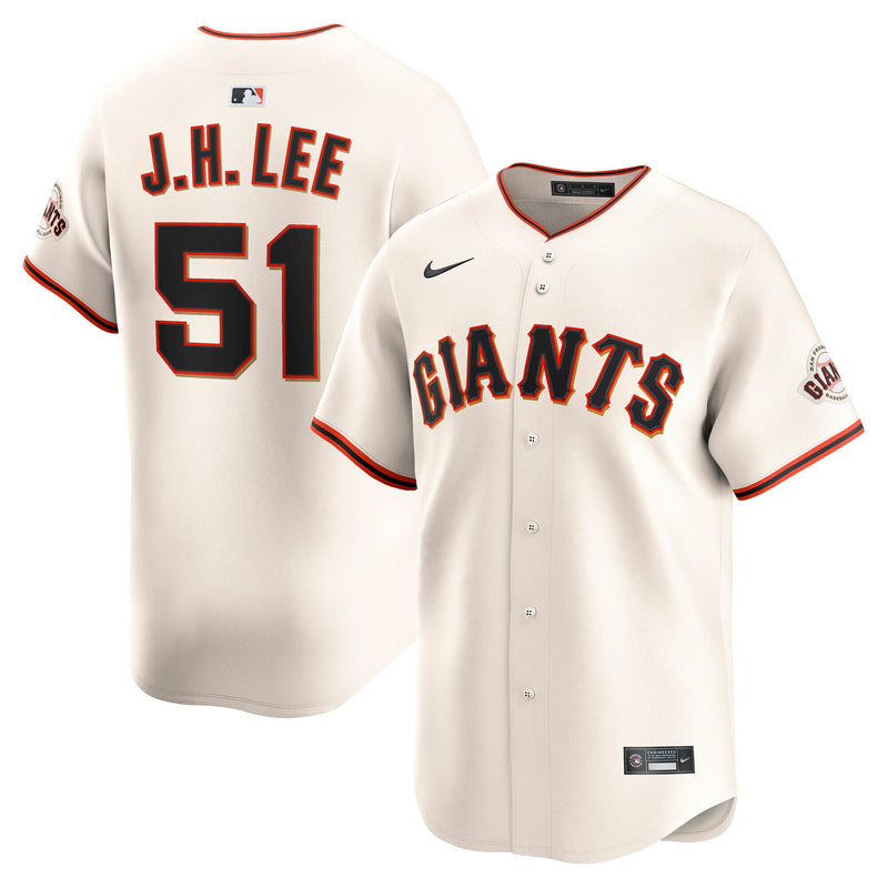 San Francisco Giants Jung Hoo Lee Cream Home Limited Player Jersey