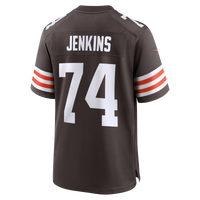 Cleveland Browns Elgton Jenkins Brown Team Game Jersey
