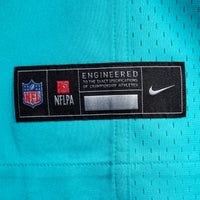 Miami Dolphins Quinn Ewers Aqua Team Game Jersey