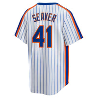 New York Mets Tom Seaver White Home Cooperstown Collection Player Jersey
