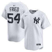 New York Yankees Max Fried White Home Limited Player Jersey