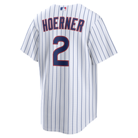 Chicago Cubs Nico Hoerner White Home Replica Jersey