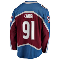 Colorado Avalanche Nazem Kadri Burgundy Home Breakaway Jersey