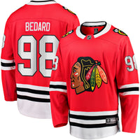 Chicago Blackhawks Connor Bedard Red Home Breakaway Player Jersey