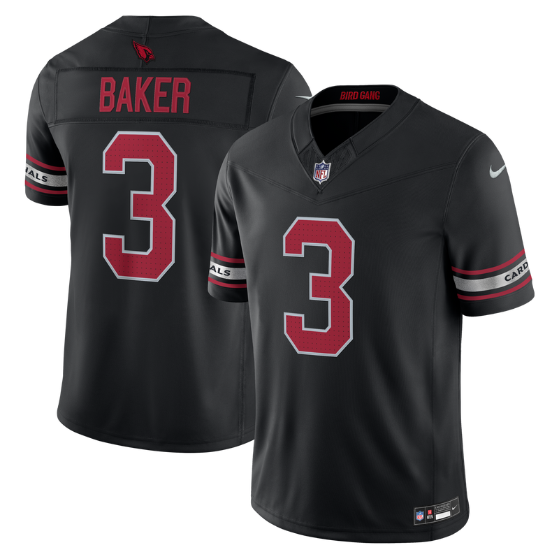 Arizona Cardinals Budda Baker Black Alternate Vapor F.U.S.E. Stitched Limited Jersey
