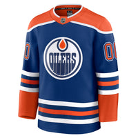 Edmonton Oilers Royal Home Premium Custom Jersey
