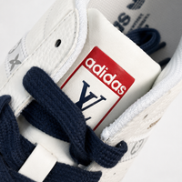adidas Originals x Louis Vuitton Continental 80 Sneakers Cream Navy Monogram - Unisex