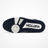Louis Vuitton Trainer #54 Low White Navy - Unisex