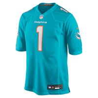 Miami Dolphins Chris Johnson Aqua 2026 NFL Draft First Round Pick No. 27 Team Game Jersey